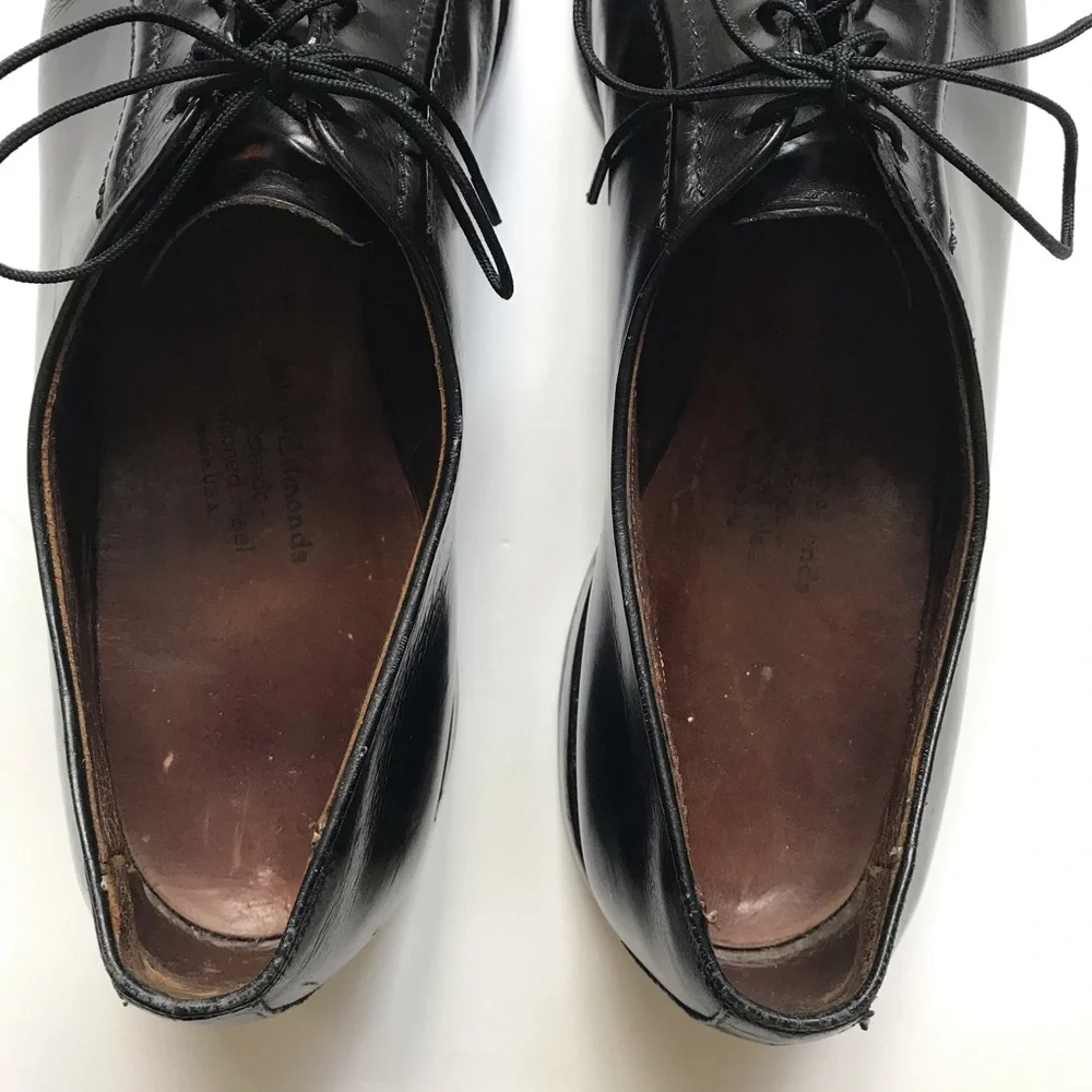 Allen Edmonds Belgium Black Leather Size 13 AAA